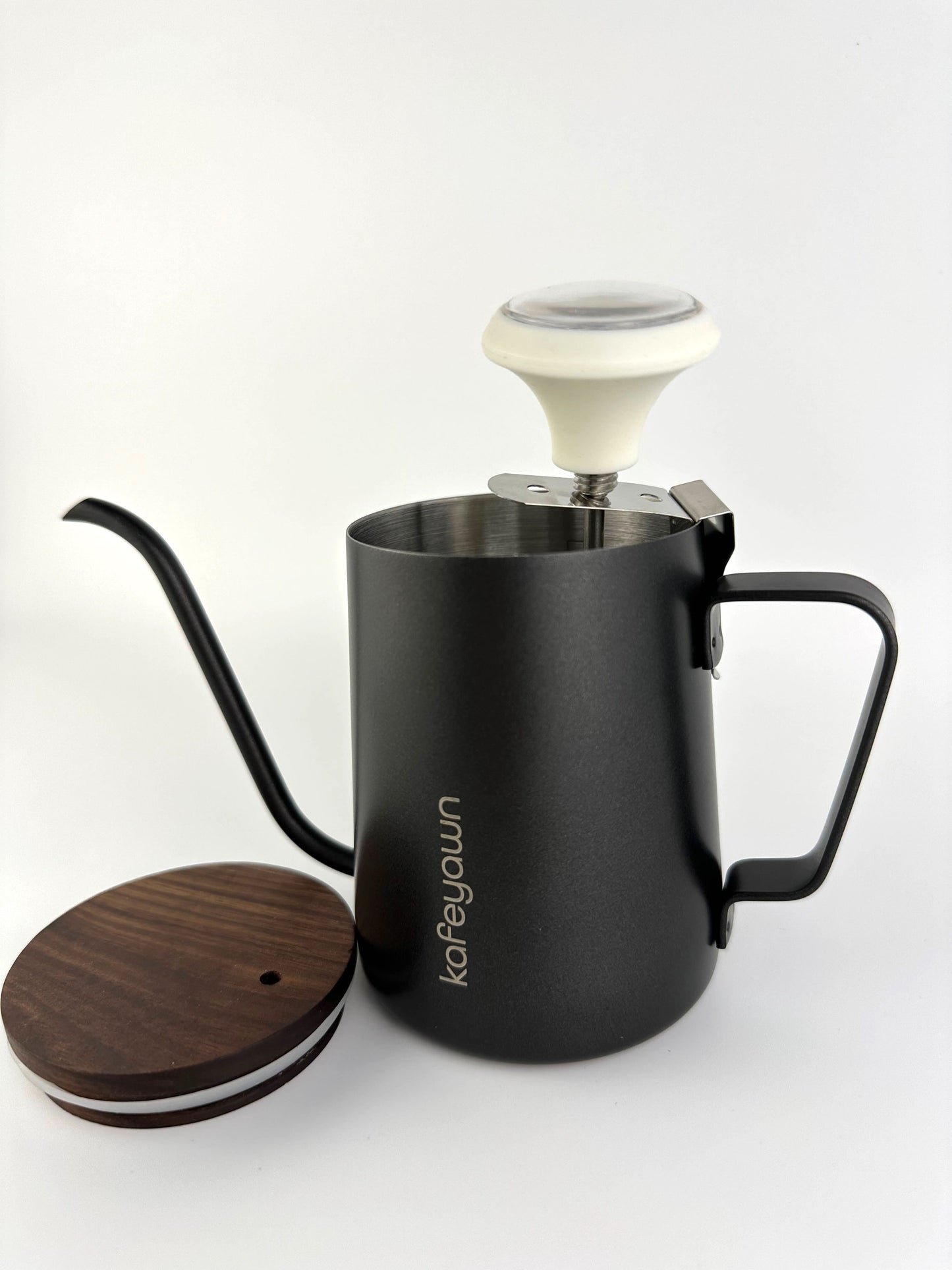 Kafeyawn Gooseneck Kettle (300ml) with Thermometer |Kafeyawn 細長咀手沖壼(300 毫升) 附溫度計
