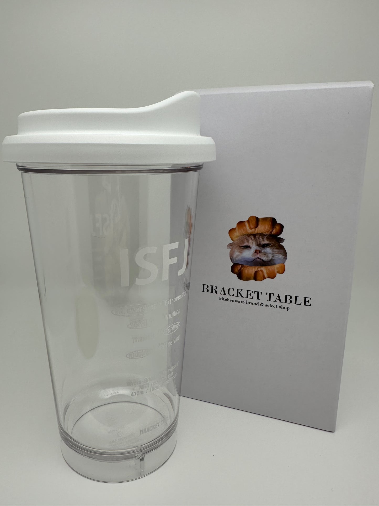 Bracket Table MBTI Tumbler | 南韓釜山品牌Bracket Table 16型人格 環保隨行杯